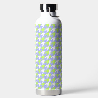 Houndstooth water bottle