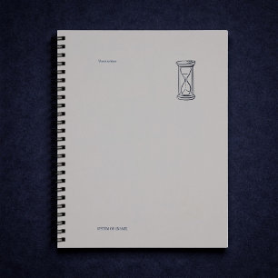 Hour Glass-Midnight Cartographer Planner