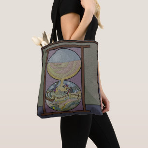 Hour Glass Of Time (Shoulder): Tote Bag