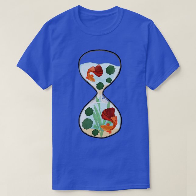 Hourglass Aquarium T-Shirt (Design Front)
