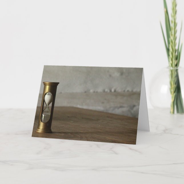 Hourglass Card (Front)
