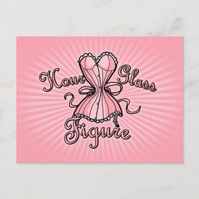 Hourglass Figure Postcard (Front)