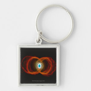 Hourglass Nebula Keychain