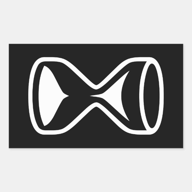 Hourglass Sticker (Front)