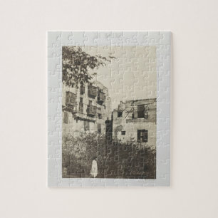 House and garden in the French Quarter, Egypt, 185 Jigsaw Puzzle