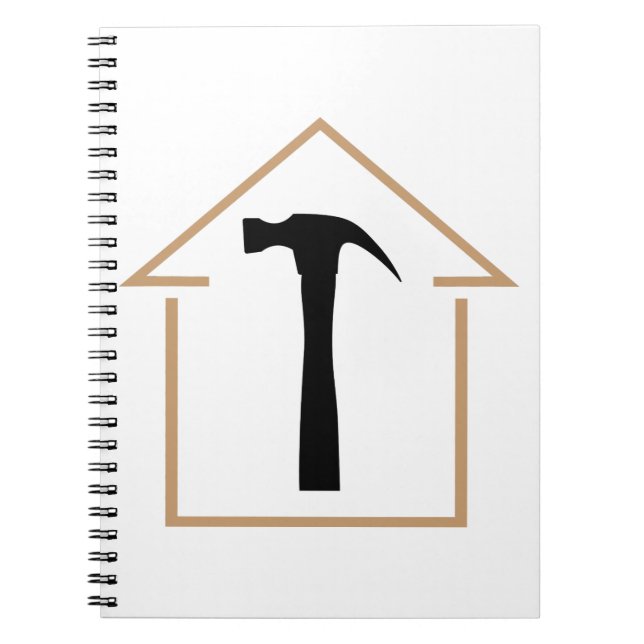 House and Hammer Notebook (Front)