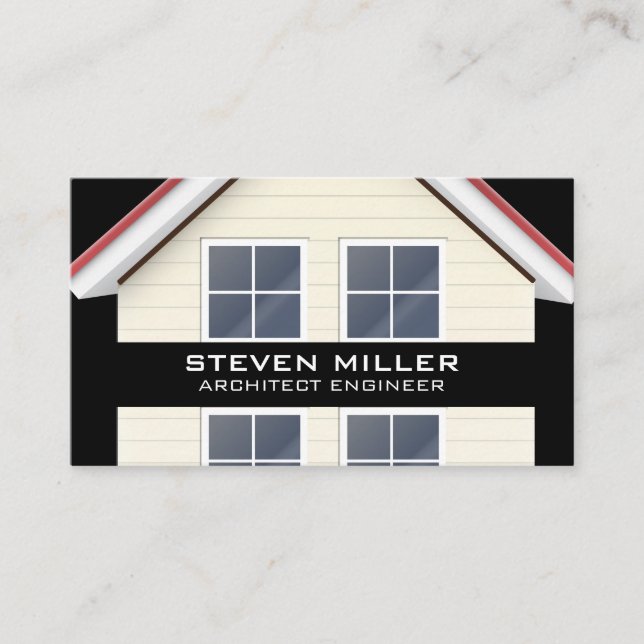 House | Architect Business Card (Front)
