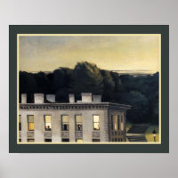 "House at Dusk" 1935 by Edward Hopper