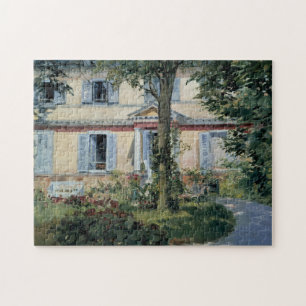 House at Rueil by Edouard Manet Jigsaw Puzzle