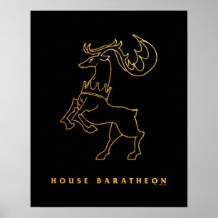 House Baratheon Icon Poster