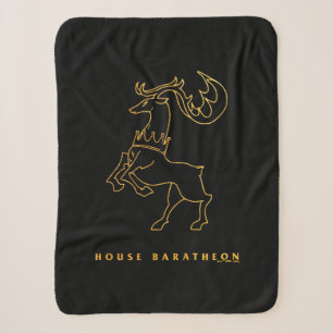 House Baratheon Icon Sherpa Blanket