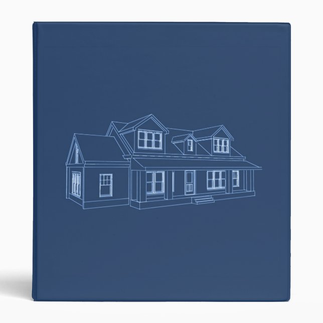 House Blueprint: Custom Binder (Front)