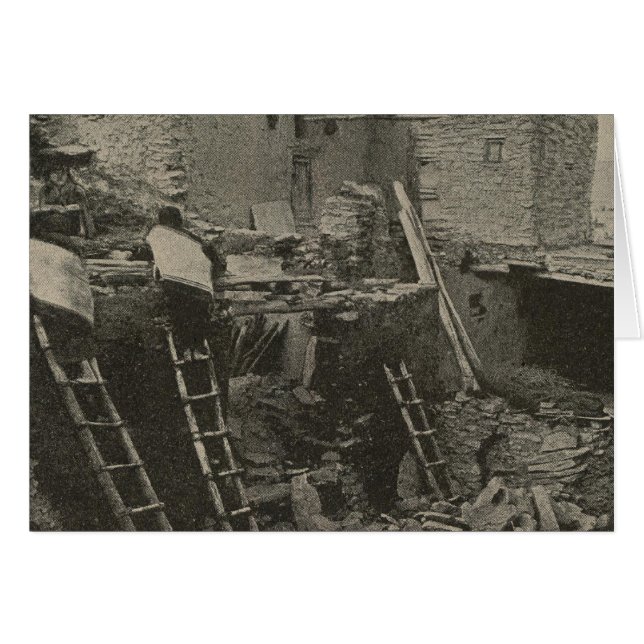 House building, Oraibi (Front Horizontal)