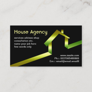 house business card