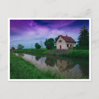 House by the River Postcard