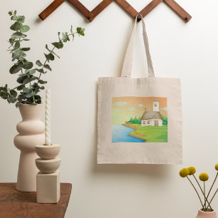 House By The River Tote Bag