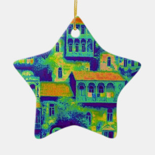 house ceramic ornament