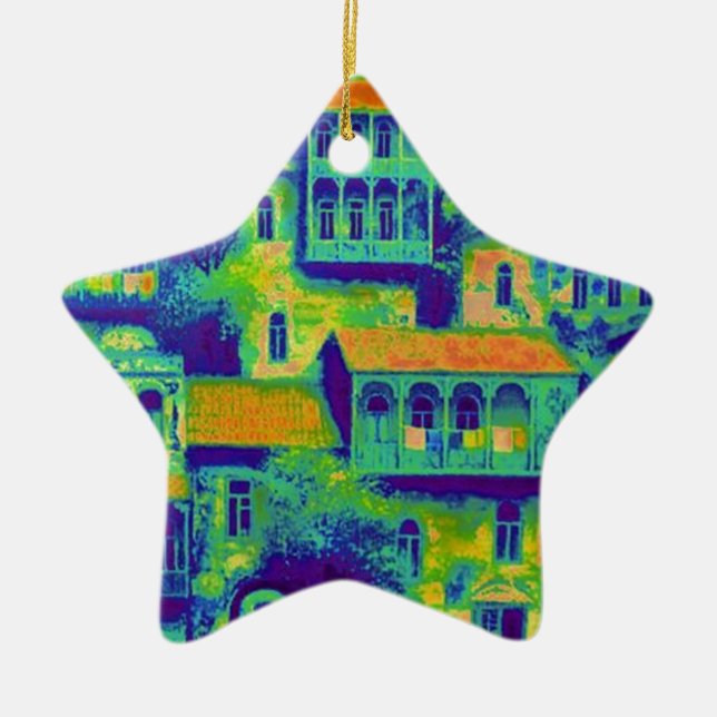 house ceramic ornament (Front)