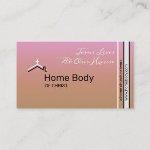 House Church Business Card
