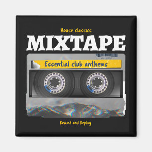 House Classics Mixtape Club Anthems Magnet