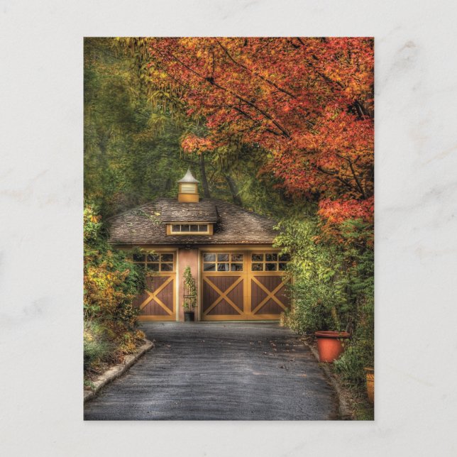 House - Classy Garage Postcard (Front)