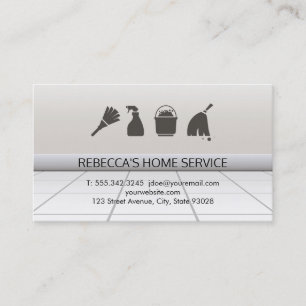 House Cleaning Business Card