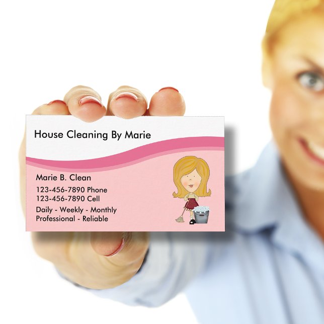 House cleaning Business Cards (Creator Uploaded)