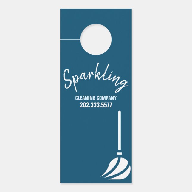 House Cleaning Door Hanger (Front)