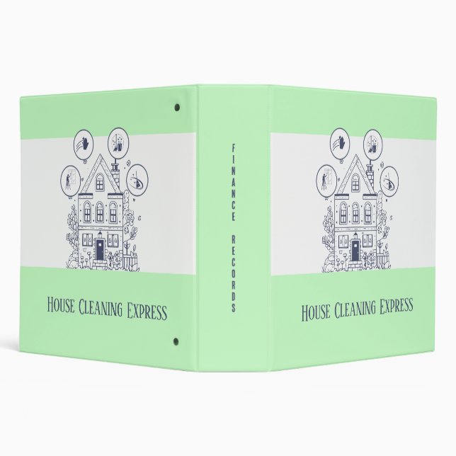House Cleaning Express Binder (Background)