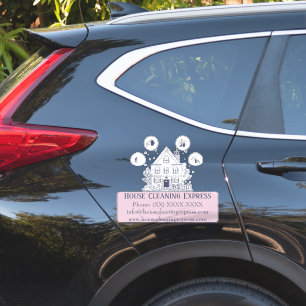 House Cleaning Express Sticker Custom Business