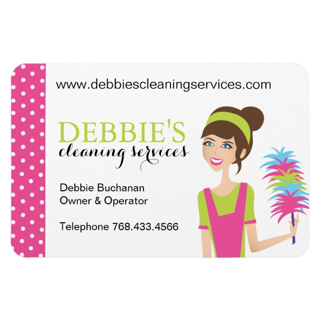 House Cleaning Marketing Magnets (Horizontal)