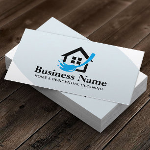 House Cleaning Professional Housekeeping Service Business Card