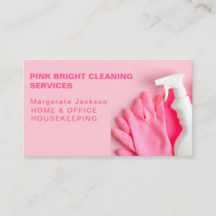 House Cleaning Services Business Card