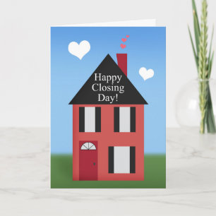 House Closing Day from Real Estate Agent Holiday Card