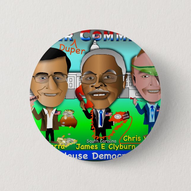 House Democrats 2 Inch Round Button (Front)
