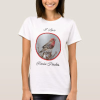 House Finch in Snow - Original Photograph