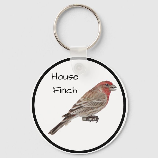 House Finch Keychain (Front)