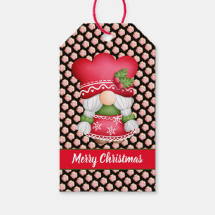 House Gnome Customize Colour and Text Gift Tags