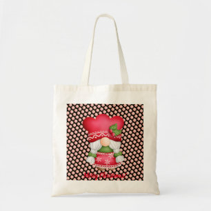 House Gnome Customize Colour and Text Tote Bag