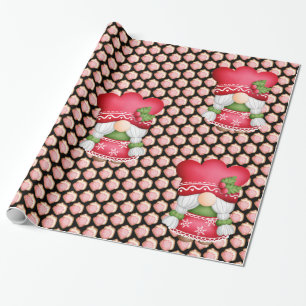 House Gnome Customize Colour Wrapping Paper