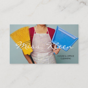 House Home Cleaning, Cleaners Business Card