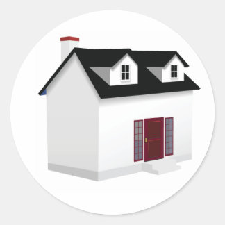 House Home Little House Sticker