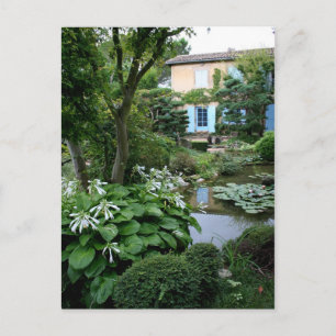 House in a beautiful Garden Postcard 1
