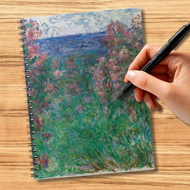 House in the Roses, Monet Notebook (Creator Uploaded)