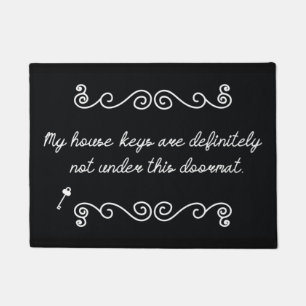 House Keys Doormat