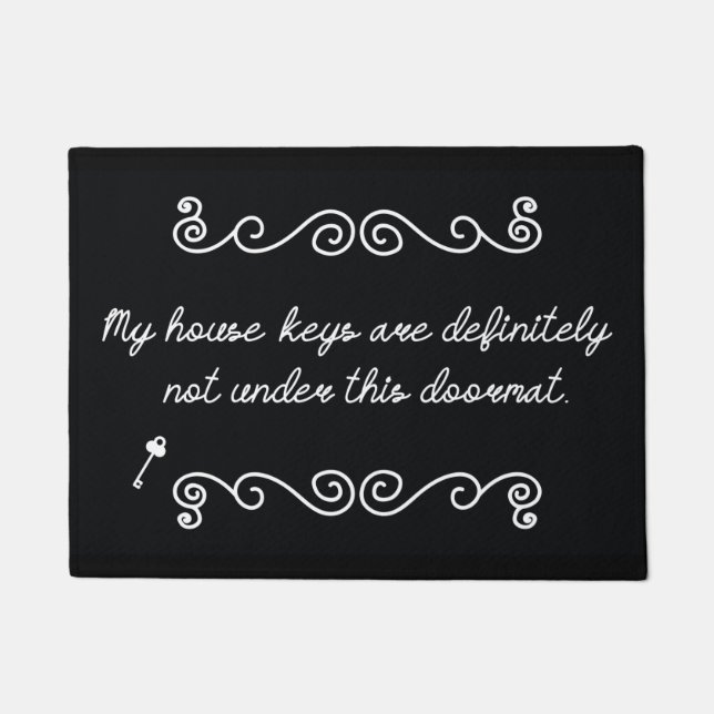 House Keys Doormat (Front)
