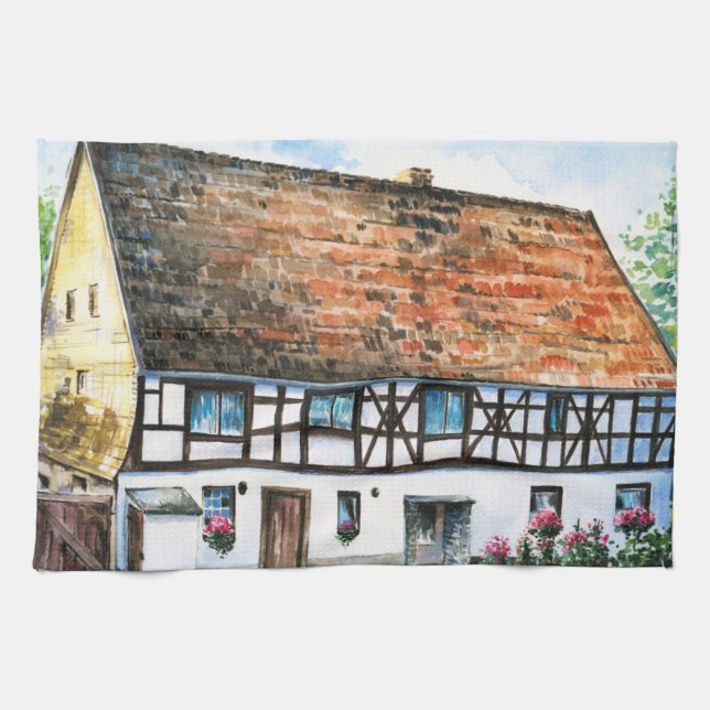 House Kitchen Towel (Horizontal)