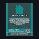 House Logo, Chimney Sweeping Service Flyer<br><div class="desc">House Logo,  Chimney Sweeping Service Advertising Flyer by The Business Card Store.</div>