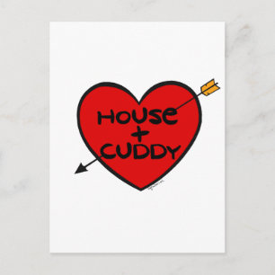 House loves Cuddy Postcard