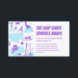 House Maid Cleaning Service and Supplies Business Card<br><div class="desc">House Maid Cleaning Service and Supplies business card.</div>